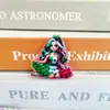 Nuevos Accesorios para Bolsos de Pato Gato Arcoíris con Brillo de Dibujos Animados Acrílico Lindos Parches DIY Acrílico