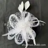 Tocados para Novias Europeas y Americanas Transfronterizos Flor de Plumas Malla para Festival de Carreras de Caballos Diadema de Plumas Pinza para el Pelo Tocados