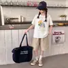 Camiseta de Manga Corta de Dibujos Animados para Niñas Verano Estilo Delgado 2026 Nueva Camiseta Holgada para Niños Camisa de Algodón Puro de Media Manga Moderna