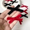 Fita de veludo tecido artesanal arco diy gancho de cabelo elástico broche pequenos acessórios saia meias luvas acessórios
