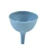 Embudo de Silicona Amazon Grande y Pequeño Embudo Portátil para Aceite Malla Filtrante de Diámetro Grande Embudo de Silicona para Vino para Uso en la Cocina