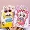 Nuevo Cuaderno de Espiral con Forma de Dibujo Animado Lindo Cuaderno de Páginas de Colores de Dibujo Animado 32K Diseño Creativo Planificador Diario