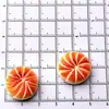 Accesorios de Resina Mini Comida Horneada Artificial Juguete Pan DIY Pegamento de Crema Parche para Funda de Teléfono Móvil Accesorios para el Cabello Materiales Decorativos