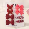 Amazon Conjunto de Faixas de Cabelo de Tecido para Crianças Laço de Rabo de Peixe Faixa de Cabelo para Bebê Acessórios Infantis Europeus e Americanos