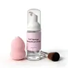 Limpiador de Esponjas para Maquillaje en Inglés Limpiador de Brochas de Maquillaje Brocha para Base Huevo de Belleza Líquido Limpiador en Spray