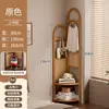 Perchero de esquina, estante de almacenamiento para dormitorio de pie, tendedero interior para el hogar, perchero multifuncional, estante de almacenamiento