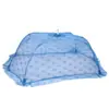Mosquitero para bebé mediano color sólido encaje cubierta protectora para dormir de recién nacido extraíble y lavable plegable cubierta de mosquitero mediana