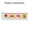 FX-F470 venda quente aquarela verde planta flor vasos adesivos de parede sala de estar entrada embelezamento adesivos de parede decorativos