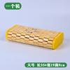 Almohada de Bambú Mahjong Hueca Almohada Refrescante de Verano Transpirable Tejida a Mano de Estilo Antiguo con Textura de Bambú Almohada de Bambú de Verano para Sauna