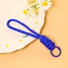 Tiras de celular trançadas com nó de diamante coloridas feitas à mão, acessórios versáteis e simples para DIY, materiais para enfiamento de contas, atacado