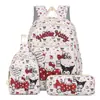 Mochila para Mulheres 2026 Novo Estilo Bolsa Escolar Desenho Animado Fofo Estudante Mochila de Grande Capacidade