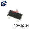 Produtos originais genuínos FDV301N SOT-23 serigrafia 301 N canal 25V/220mA SMD MOSFETs