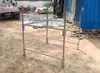 Estrutura de suporte para big bag, rack de suporte para sacos a granel, recipiente para sacos de espaço, suporte para sacos suspensos, removível e destacável