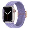 Adequado para Pulseiras de Apple Watch para Apple Watch Séries 1-12/Ultra3/Se3, Pulseira de Relógio Tecida em Nylon com Fivela de Deslizamento