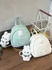 Mochila Estudiante Moda Dulce Gran Capacidad Nicho Doble Hombro Viaje Ligera Estampado Cielo Lleno de Estrellas Doble Hombro