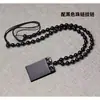 Colgante de Obsidiana Negra Natural Colgante de Cristal Negro Colgante Amuleto de Paz Collar para Mujer Regalo para Pareja Hombres