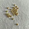 Cuentas Espaciadoras de Flor de Loto Tridimensional Estilo Chino, Accesorios de Abalorios Hechos a Mano de Aleación, Materiales para Pulseras y Collares con Cordón Trenzado Venta al Por Mayor