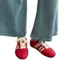 Zapatos de entrenamiento alemanes de suela gruesa para mujer, nuevo estilo de moda de otoño, zapatillas blancas de suela blanda, zapatos casuales para correr, zapatos atléticos y zapatos de vestir.
