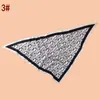 Bufanda Triangular de Sarja Estampada con Patrón Paisley para Mujer, Bufanda de Moda de Alta Gama, Suministro Directo de Fábrica