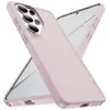 Adecuado para Samsung Galaxy S26: Funda de teléfono acrílica transparente, mate, con tacto de piel, ligera, lujosa y de estilo empresarial, con protección contra caídas.