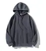 Moletom publicitário com capuz e logo personalizado, jaqueta de fleece unissex para outono e inverno, vestuário de trabalho, top casual solto, fábrica