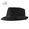 Sombrero Jazz Grueso de Estilo Coreano con Bloques de Color para Otoño e Invierno para Hombres, Fedora Pequeño Retro Británico, Sombrero de Lana Tejido para Mujeres, Moderno