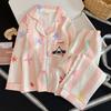2025 Pijamas Nuevos para Niños Primavera y Otoño Niñas Algodón Nube Mangas Largas Ropa de Casa para Niñas Medianas y Grandes Otoño Princesa