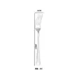 Talheres de Aço Inoxidável 1010 Faca para Bife Ocidental, Garfo, Colher, Colher de Café e Sobremesa, Colher de Servir, Garfo, Colher de Sorvete, Estilo Ocidental