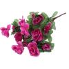 Simulación Rododendro Azalea Rojo Flor Falsa Flor de Plástico Margaritas Decoración de Parterre Ingeniería Decoración Pastoral Ramo de Flores de Simulación