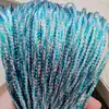 Cuerdas de Cabello Trenzadas de Colores, Bandas para el Cabello de Rastas de Siete Colores, Accesorios para el Cabello de Niños, Cuerdas para el Cabello de Rastas, Cintas Doradas