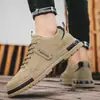 Zapatos de hombre otoño nuevo zapatos de trabajo especiales para obra antideslizantes resistentes al desgaste zapatos de trabajo casuales deportivos para senderismo