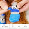 Meias para Cães de Porte Pequeno e Médio, Autoadesivas, com Solado Macio, Antiderrapantes, Resistentes ao Desgaste, Quentes, Adequadas para Todas as Estações, Meias para Pets