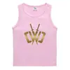 Ropa de Verano Chad Wild Clay Chaleco Infantil Camiseta Básica Casual Camiseta Interior Absorbente de Sudor Dulce Sin Mangas Infantil