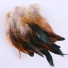 Accesorios diy directos de fábrica pluma 5-6 morado color natación pluma de pollo decoración manualidades accesorios para ropa adornos
