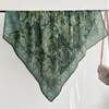 Venta Caliente Transfronteriza Moda Retro para Mujer Delgado Imitación Seda Algodón Estampado Bufanda Cuadrada de 110 Turbante Malayo