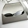 Estuche de Cuero Hecho a Mano para Gafas Bolsa de Almacenamiento para Gafas de Miopía de Gama Alta Estuche de Gafas con Tapa Magnética Bolsa para Gafas de Sol