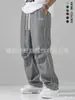 Pantalones Tácticos Funcionales Retro de Calle Americana 2026 para Hombre, Pantalones Deportivos Casuales de Pierna Recta Holgados Estilo Hong Kong