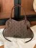 Bolsa de lona de gran capacidad para mujer, nuevo modelo de verano 2026, casual y ligera, adecuada para la escuela y el trabajo, bolsa de mano, bolso de hombro grande