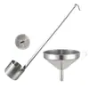 Cucharón de vino de acero inoxidable 304 engrosado, pala para vino, cucharón de aceite, cuchara para vino, utensilio doméstico para servir vino