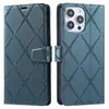 Adecuado para Redmi Note14 Funda para Teléfono en Forma de Diamante 14C Funda de Cuero para Teléfono Xiaomi 15 Funda Plegable Hecha a Mano Funda Protectora