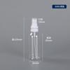 20/25/30/40/50/60/100/120ml Frasco Pequeno de Spray Álcool Frasco de Spray de Plástico Sub-Frasco de Perfume Spray Pet