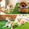 Hierba Artificial de Venta Caliente Transfronteriza Alfombrilla de Césped para Mascotas Tapete Sanitario para Perros Alfombra de Césped Artificial Plástico Césped Almohadilla para Orina de Mascotas