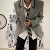 Uniforme Retro Japonés Dk Estilo Escolar Top Estilo Universitario Traje Jk Gris L Vestido Chaqueta Casual para Hombre