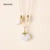 Pingente de Franja de Ágata de Origem Sal Natural Corrente para Clavícula Pulseira Tecida à Mão Acessórios de Pingente para Colar Venda por Atacado