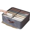 Caja de Almacenamiento para Pantalones y Ropa para Armario Doméstico, Organizador de Compartimentos para Ropa, Cesta de Almacenamiento, Herramienta de Capas para Cajones 33