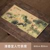 Bambú tejido de burbujas secas tapete de té de bambú paño de té de bambú de alta gama japonés mantel individual aislado traje mantel chino nuevo retro Zen