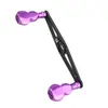 EKfan Liquidation Trick S/D Aparejos de Pesca Carrete de Baitcasting Manija Luya Modificación Rueda de Hilo de Pescar Agarre Metálico Pastilla 8x5