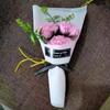 Regalo de Tanabata, flor de jabón rosa, venta al por mayor, decoración de cabeza de flor de jabón, caja de regalo, ramo, regalo, flor de simulación, comerciantes de fuerza