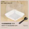 Empaque para Hornear de Moda Caja de Tarta de Huevo de Girasol de una Pieza Caja de Tarta de Huevo con Forma de Flor Caja para Llevar Tarta Mil Hojas Francesa Caja de Ampolla