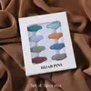 Alfinetes de Segurança Plásticos Coloridos com Logo Personalizado Transfronteiriços para Prevenir Exposição, Alfinetes de Lenço, Fixadores de Lenço, Embalados em Caixa